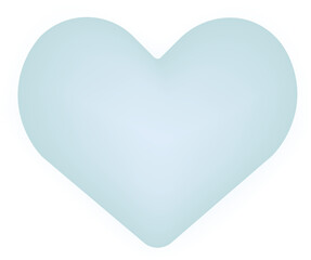 Valentine White Heart