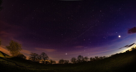 Fototapeta premium Sternenhimmel
