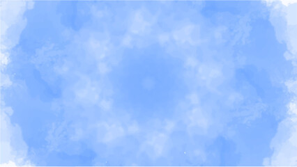 Blue watercolor background for textures backgrounds and web banners design