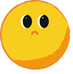 Emoticon Melancholy Face