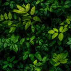 Leaves of trees in different times of the year - Laub von B&auml;umen in den Jahreszeiten