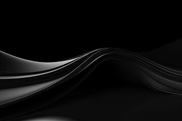 smooth black background, abstract wallpaper