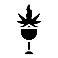 cannabis glyph 
