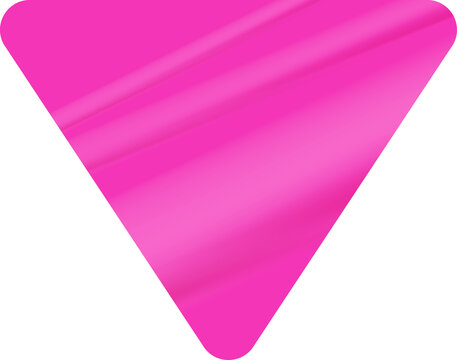 pink triangle sticker