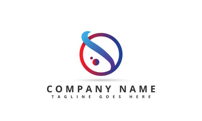 Obraz premium O And S Letter Symbol Simple Alphabet Business Consulting Logo Icon Vector Template