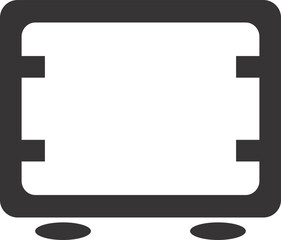 black and white number