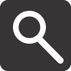 vector magnifying icon