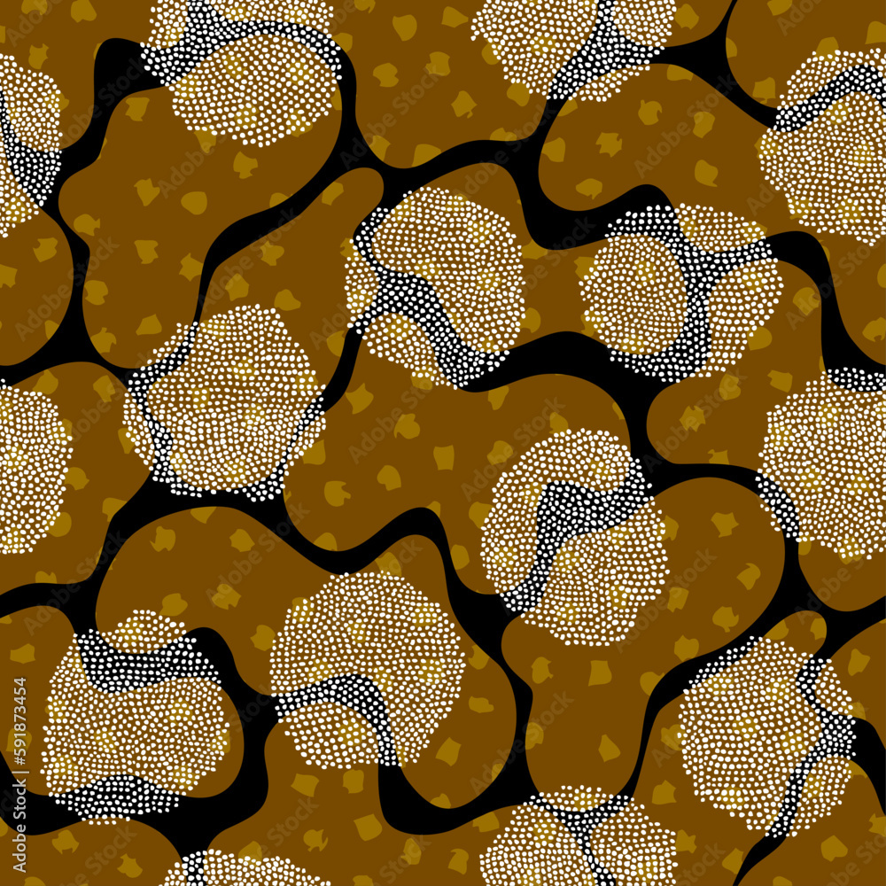 Aufkleber vector ethnic tribal pattern. seamless vector image.