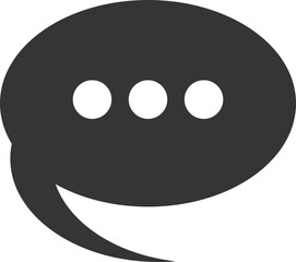 black and white bubble