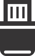 black and white icon