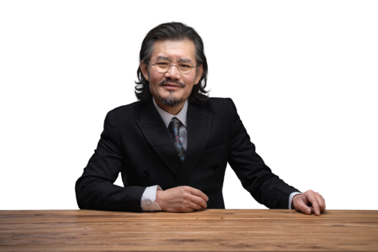 Authority business in middle-aged men