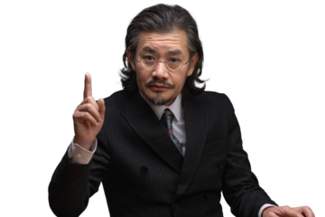 Authority business in middle-aged men