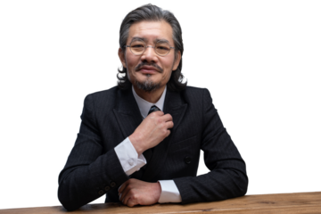 Authority business in middle-aged men