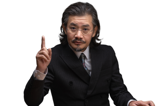 Authority business in middle-aged men