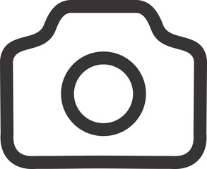 photo camera icon illustration