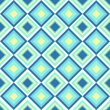 Colorful geometric seamless pattern © Satita