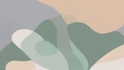 A mesmerizing 4K abstract background image characterized by a seamless blend of serene colors that flow gracefully into each other, creating a peaceful and minimalist aesthetic.