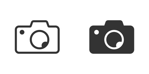 Camera icon. Simple design. Vector illustration.