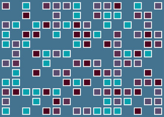 Offset Quads generative art background art illustration