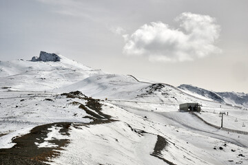 winter views from Virgen de las Nieves, Sierra Nevada