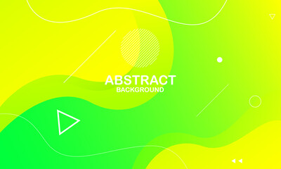 Abstract green background. Vector illustration