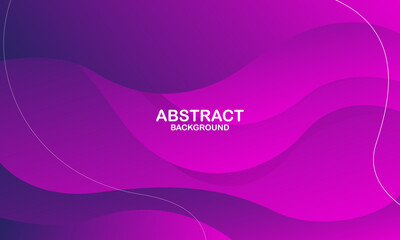 Abstract purple background with waves. Eps10 vector