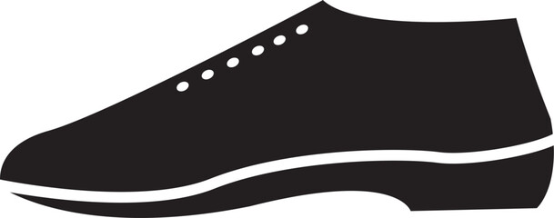Running Shoe vector Icon on white background