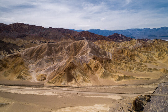 20 Mule Team Canyon in Death Valley, California. USA