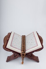 Quran Book with on a stand