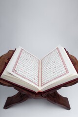Obraz na płótnie Canvas Quran Book with on a stand