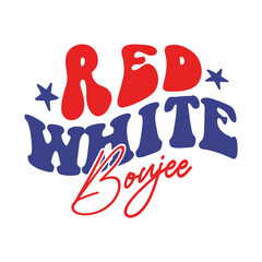 Red White Boujee