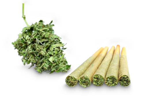 Marijuana joint pre-rolled cone paper