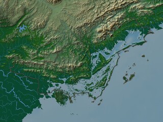 Quang Ninh, Vietnam. Physical. No legend