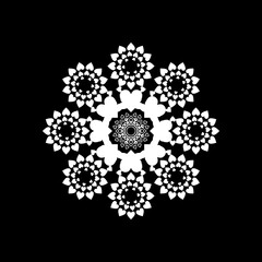 unique and cool mandala vector.