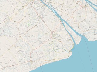 Soc Trang, Vietnam. OSM. No legend