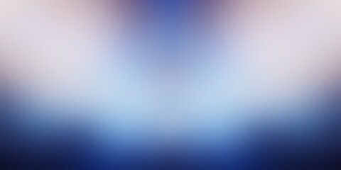 Blue soft symmetrical empty background.