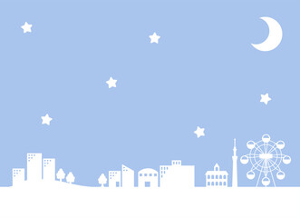 Fototapeta premium 夜の街並み