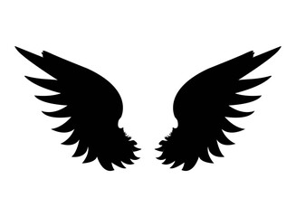 Obraz premium Wings silhouette