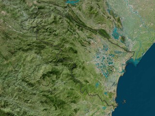 Thanh Hoa, Vietnam. High-res satellite. No legend
