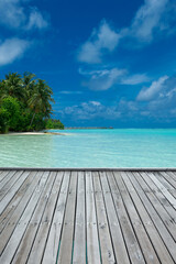  beach and tropical sea. beach landscape