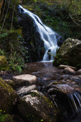 Fototapeta premium Cascada de xorroxin, valle del baztán