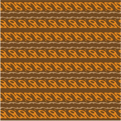 Vector geometric ornament in ethnic style. Seamless pattern with  abstract shapes, repeat tiles. Repeating pattern for decor, textile and fabric.