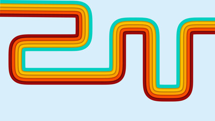 Concept vector shapes decoration