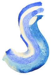 Hand crafted 3d tube modern wave split paint splash colourful lines stripe abstract texture background liquid shape marble watercolor  