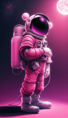 Fototapeta na wymiar astronaut