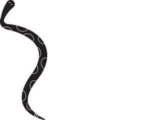 Fototapeta premium Snake vector icon