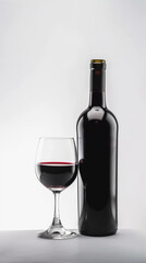Obraz premium Red Wine, Generative AI, Illustration
