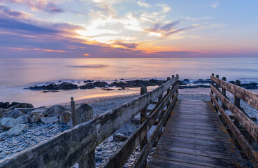 Fototapeta premium long exposure at the ocean