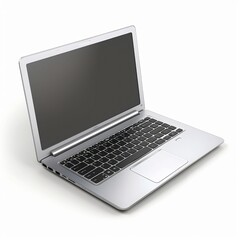 Fototapeta premium laptop isolated on white background