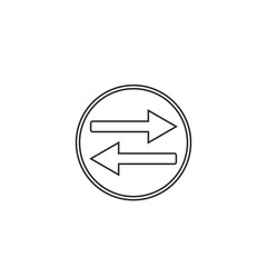 Arrows vector icon